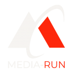 Logo media run